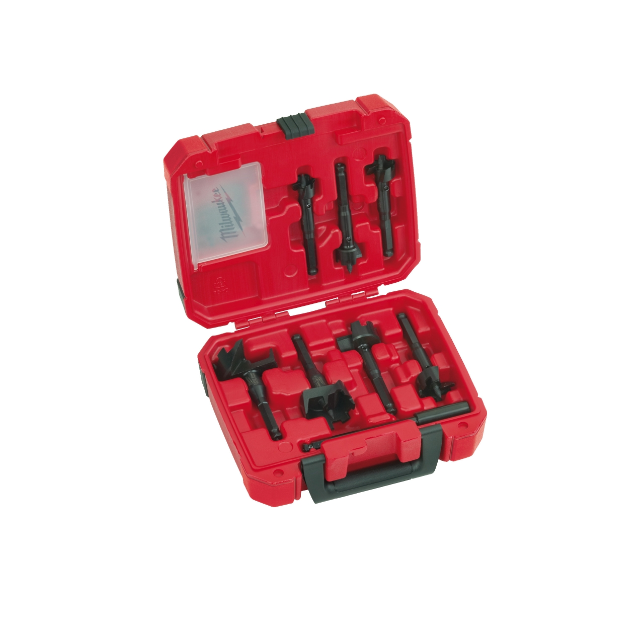 MILWAUKEE 25/29/32/38/44/54/65 mm,Verlängerung 140 mm Selbstbohrer Set 8-teilig