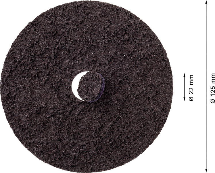 BOSCH EXPERT N477 SCM Scheibe für Winkelschleifer, 125 x 22 mm, grob, 25-tlg.. Für kleine Winkelschleifer