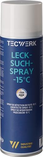 TECWERK Lecksuchspray -15GradC farblos DVGW 400ml Spraydose TECWERK