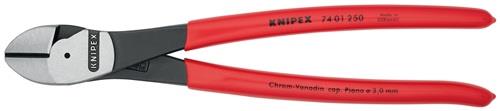 KNIPEX Kraftseitenschneider L.250mm pol.Form 0 Ku.-Überzug KNIPEX