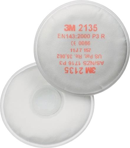 3M Rundpartikelfilter 2135 EN 1473:2000 P3 f.4000370675,-680, -690,-691 3M