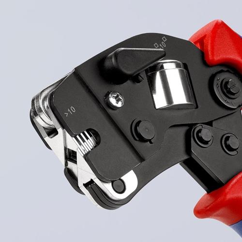 KNIPEX Crimpzange L.190mm 0,08-10,0+16 (AWG 28-5 ) mm² brün.2K-Hülle KNIPEX KNIPEX Crimpzange L.190mm 0,08-10,0+16 (AWG 28-5 ) mm² brün.2K-Hülle KNIPEX