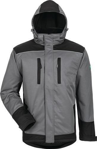 ELYSEE Wintersoftshelljacke Ajax Gr.M grau/schwarz ELYSEE