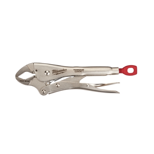 MILWAUKEE 100 mm lang, Spannweite 42 mm Langbeck-Gripzange TORQUE LOCK mit geraden, langen Backen