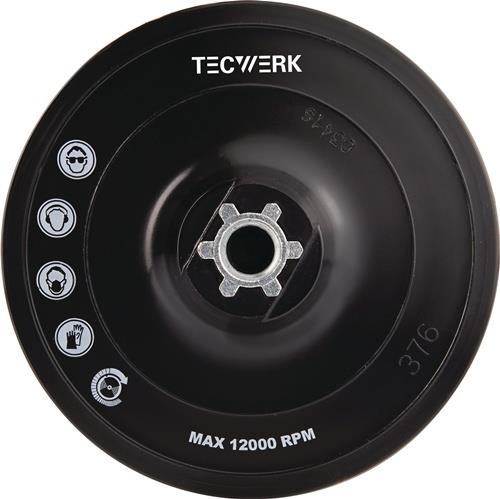 Stützteller M14 kletthaftend TECWERK