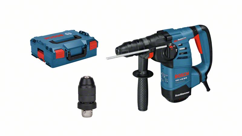 BOSCH Bohrhammer mit SDS plus GBH 3-28 DFR, L-BOXX