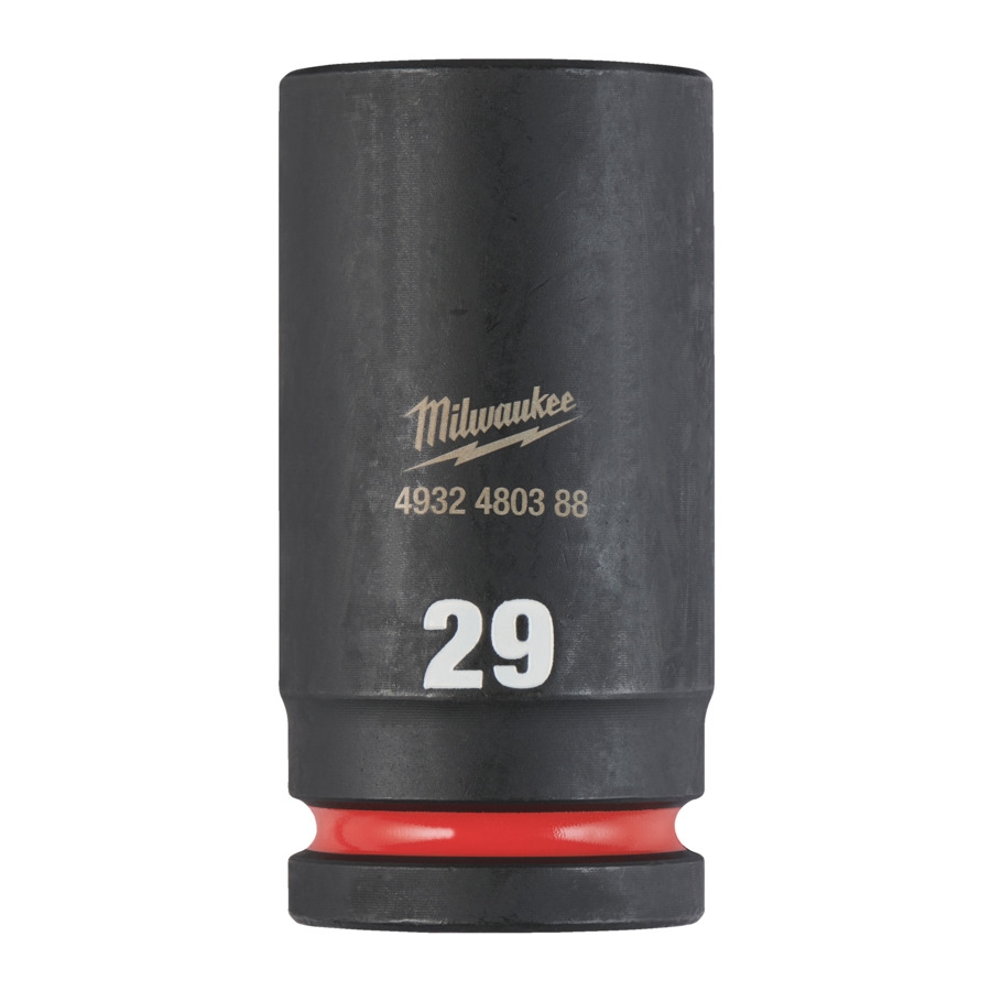 MILWAUKEE 29 x 90 mm SHOCKWAVE Schlagnuss 3/4" lang