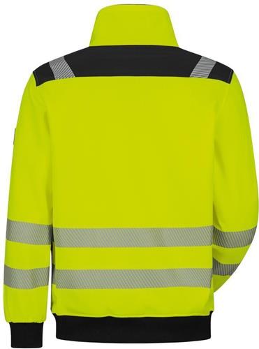 ELYSEE Warnschutz-Sweatjacke DEMINO Gr.XL gelb/schwarz ELYSEE