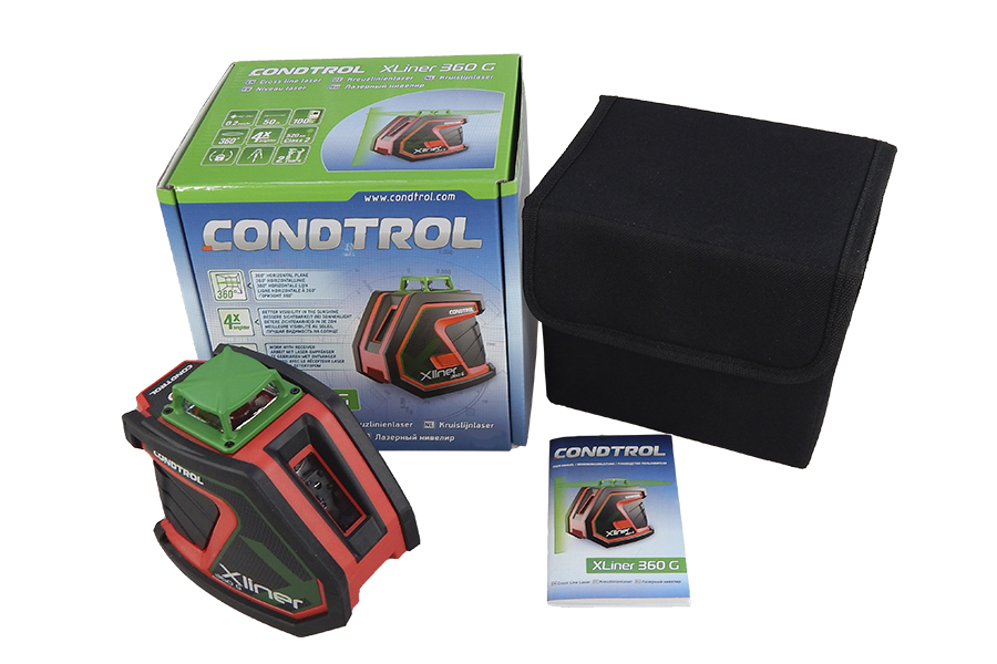 CONDTROL Kreuzlinienlaser XLiner 360G CONDTROL Kreuzlinienlaser XLiner 360G