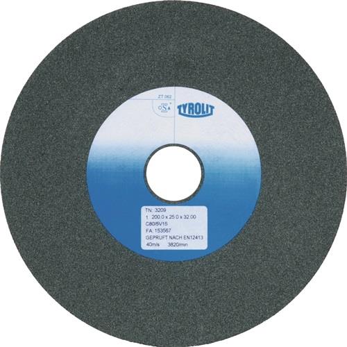 TYROLIT Schleifbockscheibe Ø200xB25x32mm 80 SCg TYROLIT