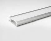 L&S Abdeckprofil für Leuchtenprofil Paris, London,Prag L= 3000mm gefrostet