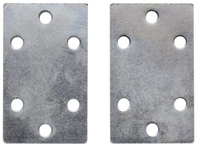 effeff Montageplatten-Set DCA162, Stahl