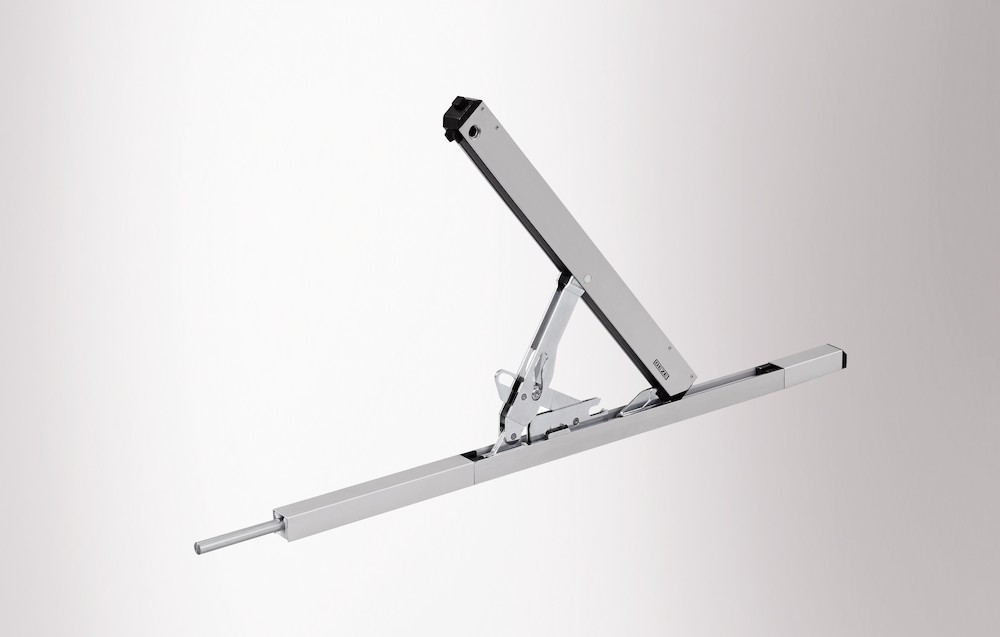 GEZE Schere OL320, mit gleitendem Flügelbock, Aluminium, 128211 GEZE Schere OL320, mit gleitendem Flügelbock, Aluminium, 128211