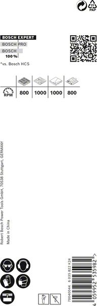 BOSCH EXPERT Construction Material Lochsäge, 20 x 60 mm. Für Dreh- und Schlagbohrer