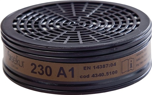 EKASTU Gasfilter 230 EN 14387:2004+A1:2008 A1 f.4000370779,4000370780 2 St./Btl.EKASTU