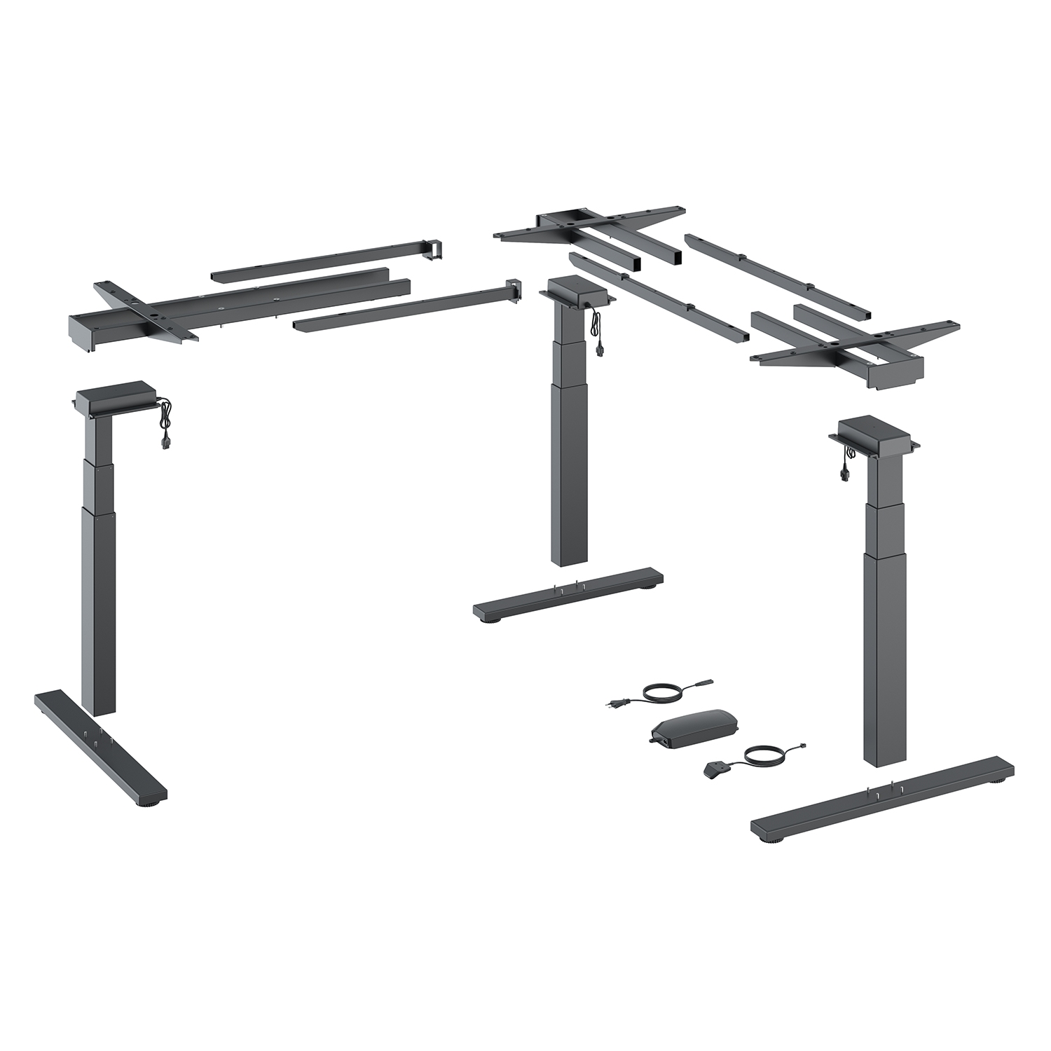 HETTICH Tischgestelle Steelforce Pro 671 SLS,