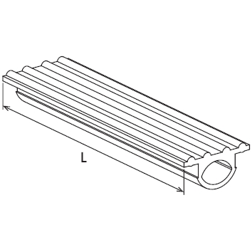 FISCHER Schienengummieinlage EMS 41