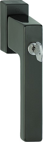 HOPPE® Fenstergriff absperrbar Toulon 0737S/U947 TBT4, mit Schrauben, Aluminium, 3937982