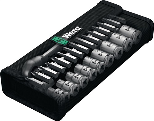 WERA Steckschlüsselsatz 8100 SA 8 Zyklop 28-tlg.1/4 Zoll SW 5-13mm Z.72 6KT WERA WERA Steckschlüsselsatz 8100 SA 8 Zyklop 28-tlg.1/4 Zoll SW 5-13mm Z.72 6KT WERA