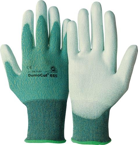 HONEYWELL Schnittschutzhandschuhe DumoCut 655 Gr.8 grün-blau/weiß EN 388 PSA II 10 PA