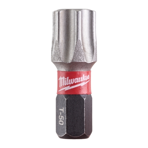 MILWAUKEE TX50 / 25 mm Schrauberbit SHOCKWAVE (15er Pack)
