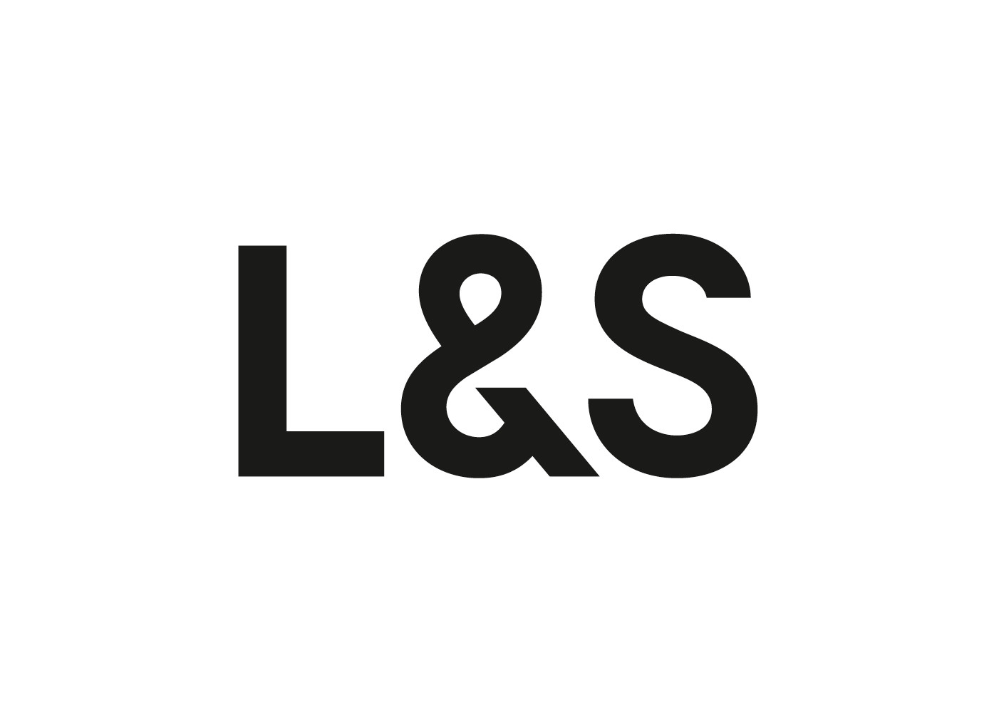 L&S Anbauleuchte Six Big 5er Set, schwarz gebürstet