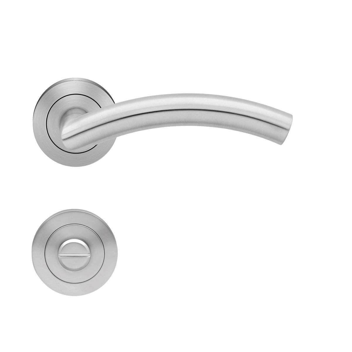 KARCHER DESIGN Drückergarnitur ER30 - Korsika, Bad, Edelstahl