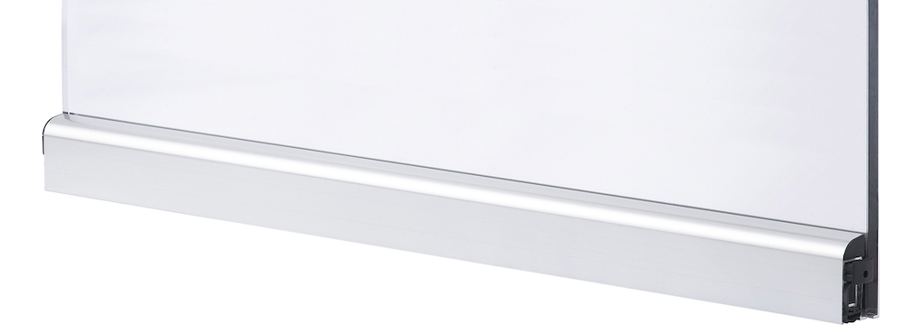 HERMAT Glastürdichtung 6500, Aluminium