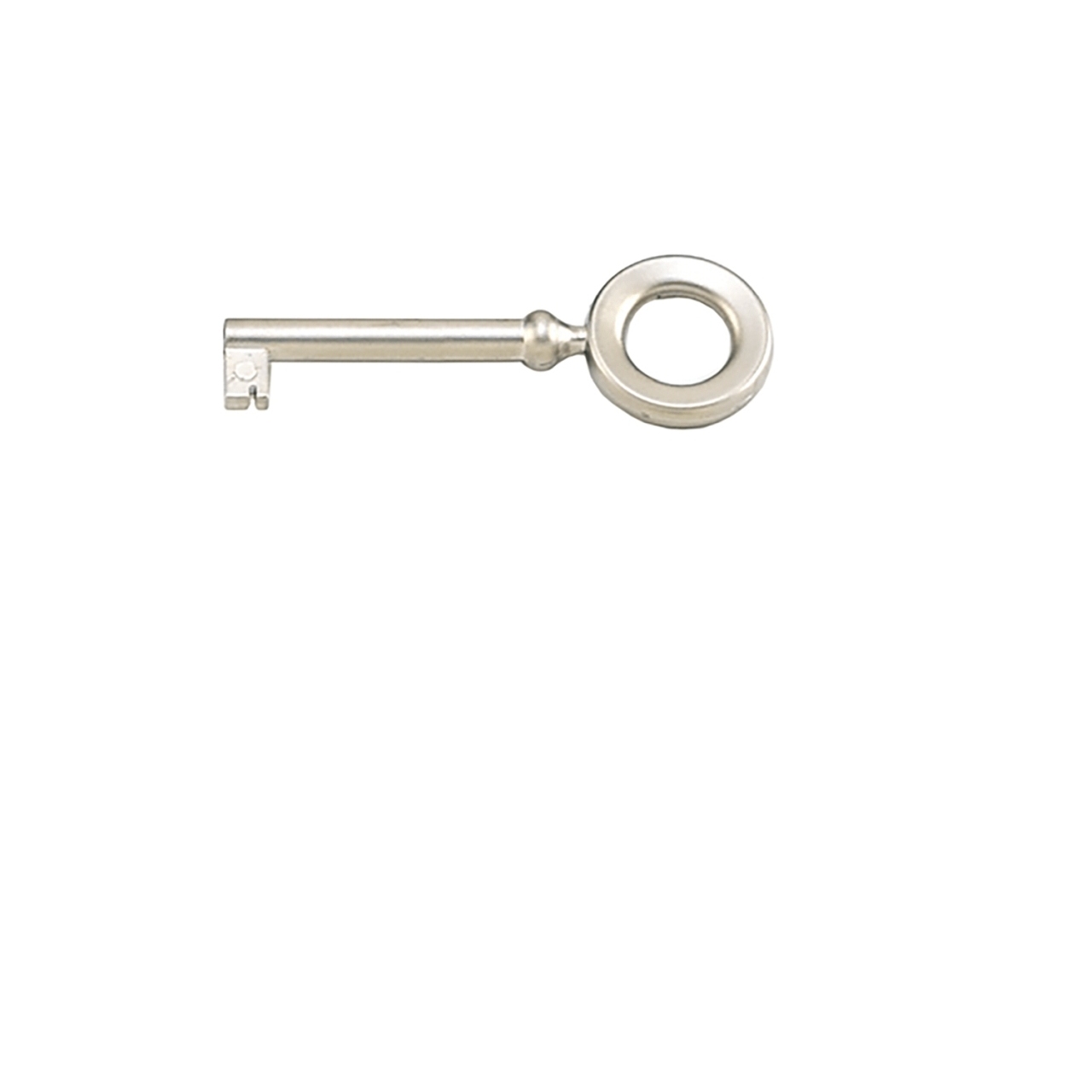 HETTICH Schlüssel Typ 08, vernickelt, matt, 44565