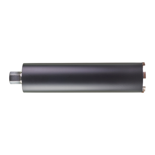 MILWAUKEE DCHXL 112 x 490 mm / 1 1/4" UNC Diamant-Trockenbohrkrone für Staubabsaugung