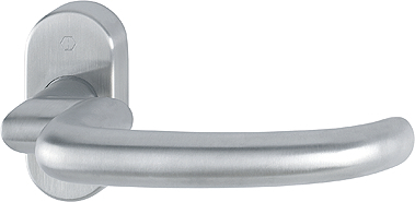 HOPPE® Drücker-Halbgarnitur ohne Schlüsselrosette San Francisco E1301GF2/55, VK8, ohne Stütznocken, Edelstahl, 3728970 HOPPE® Drücker-Halbgarnitur ohne Schlüsselrosette San Francisco E1301GF2/55, VK8, ohne Stütznocken, Edelstahl, 3728970