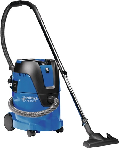 NILFISK Nass- u. Trockensauger AERO 26-01 PC X 1250 W 3600 l/min 210 mbar 25 l Nilfisk
