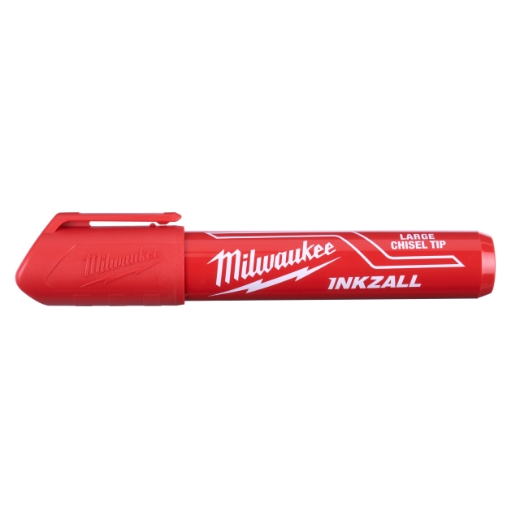 MILWAUKEE rot INKZALL Permanentmarker Keilspitze L
