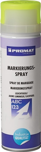 PROMAT CHEMICALS Markierungsspray leuchtgelb 500 ml Spraydose PROMAT CHEMICALS