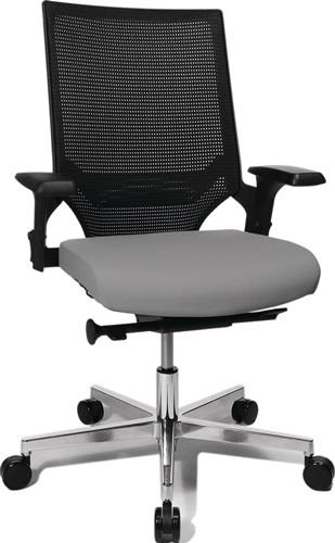 TOPSTAR Bürodrehstuhl Punktsynchr.-T.schwarz/hellgrau 420-550mm