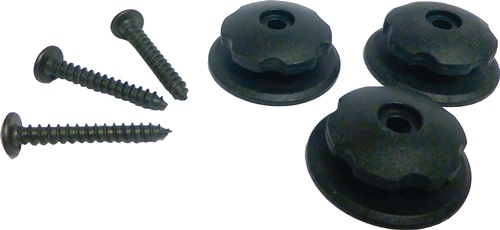 HP AUTOZUBEHÖR Rundknöpfe 20 St./Set Hartplastik HP AUTOZUBEHÖR