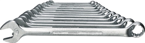 GEDORE Ringmaulschlüsselsatz 1 B-012 12-tlg.SW 10-32mm Form B CV-Stahl GEDORE