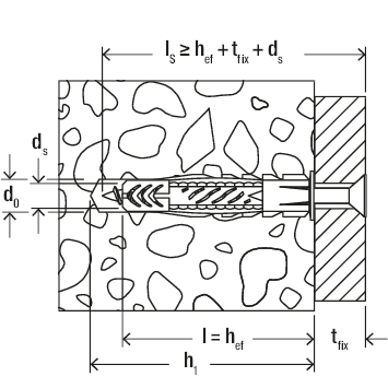 FISCHER Universaldübel UX 10x60 R Eimer (600)