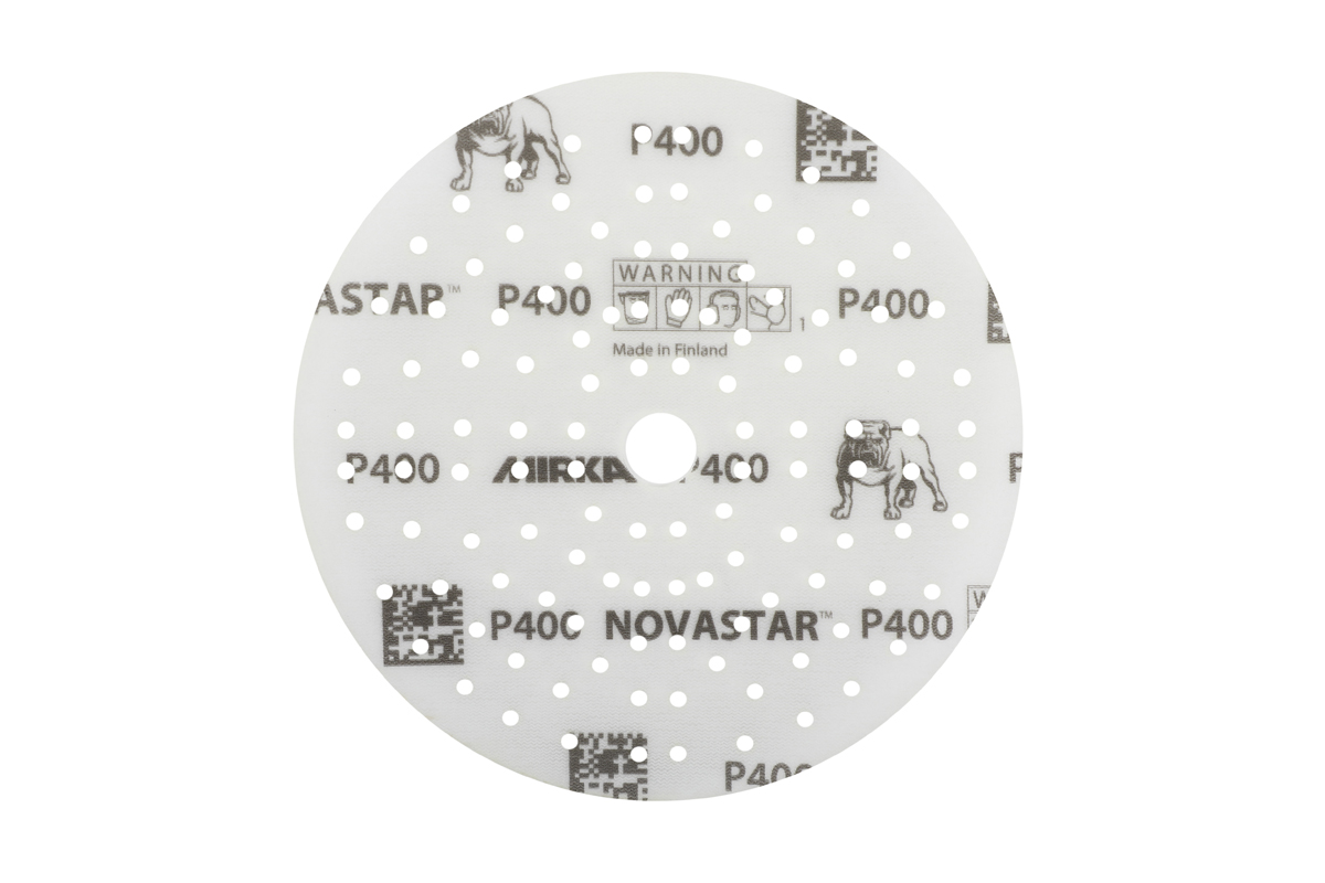 MIRKA NOVASTAR 150mm Grip 121L P400, 100/Pack