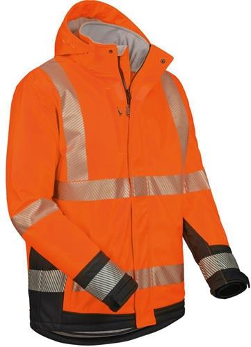 ELYSEE Warnschutz-Softshelljacke Lukas Gr.L orange/schwarz ELYSEE