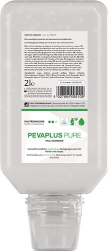 PEVAPLUS PURE Handreinigung PEVAPLUS PURE 2l unparfümiert Softflasche PAUL VOORMANN