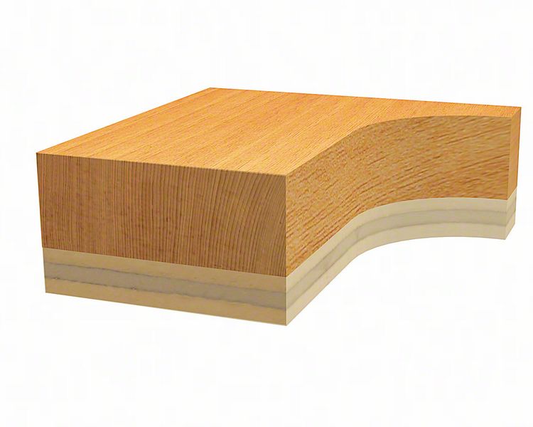 BOSCH Kopierfräser Standard for Wood 8 mm, D1 8 mm, L 19 mm, G 66 mm