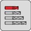 PROMAT Vollradiusfräser D.12mm Einsatz-L.26mm HSS-Co8 TiCN Weldon Z.2 ext.kurz PROMAT PROMAT Vollradiusfräser D.12mm Einsatz-L.26mm HSS-Co8 TiCN Weldon Z.2 ext.kurz PROMAT