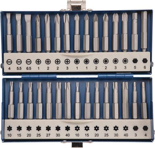 TECWERK Bitsortiment 30-tlg.Schlitz/PH/PZD/TX/TX-BO/6Kt.TECWERK