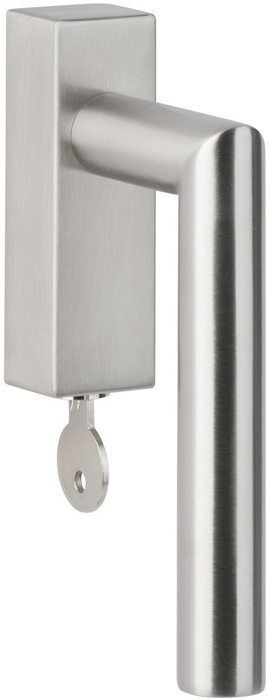 HERMAT Fenstergriff abschließbar BASIC 02 1802/DKSI, Edelstahl