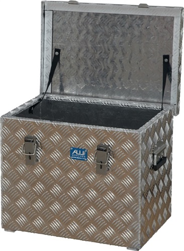ALUTEC Transportbox Außen-L522xB375xH420mm 70l Alu.Riffelblech