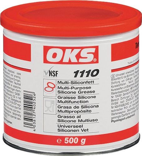 OKS Multi-Silikonfett OKS 1110 NSF H1 transp.500g Dose OKS