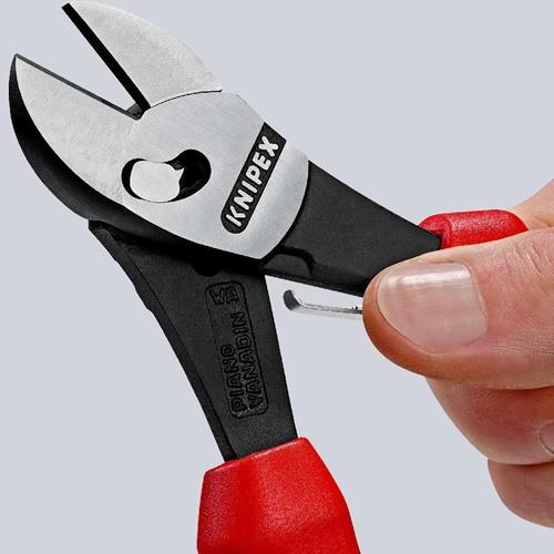 KNIPEX Hochleistungsseitenschneider TwinForce® L.180mm pol.Mehrkomp.-Hülle KNIPEX KNIPEX Hochleistungsseitenschneider TwinForce® L.180mm pol.Mehrkomp.-Hülle KNIPEX