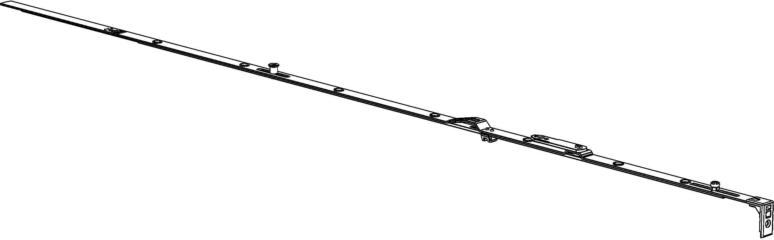 WINKHAUS Oberschiene OS2.U.1225-1.PKM, WINKHAUS Oberschiene OS2.U.1225-1.PKM,