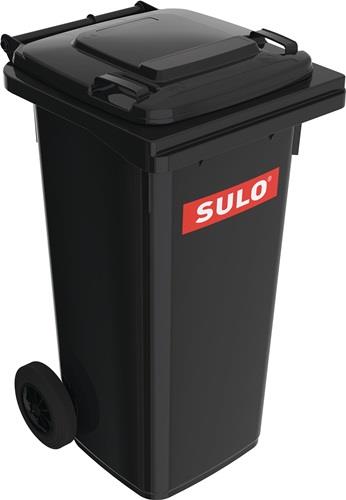 SULO Müllgroßbehälter 120l HDPE anthrazitgrau fahrbar,n.EN 840 SULO